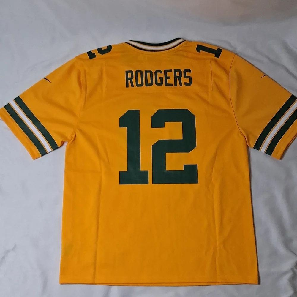 Nike Greenbay Packers Aaron Rodgers #12 Football Jersey - Picture 2 of 4